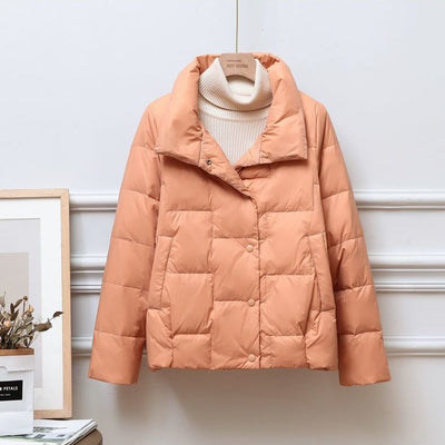 Chaqueta Acolchada de Algodón con Personalidad para Mujer - Image 9