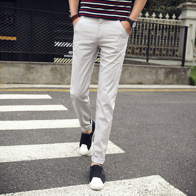 Pantalones Casuales de Algodón para Hombre - Image 10