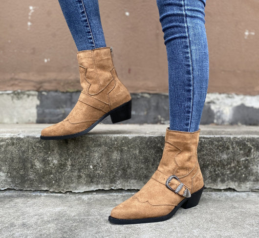 Botas para Mujer con Hebilla Ajustable - Versátiles y Elegantes - Image 3