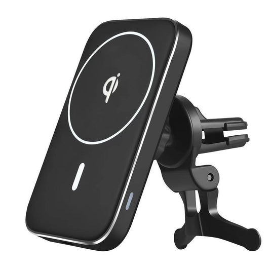 Soporte Magnético M6 con Carga Inalámbrica para Auto
