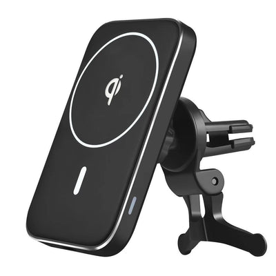 Soporte Magnético M6 con Carga Inalámbrica para Auto