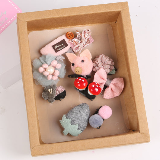 Set de 10 Pasadores para Niña - Colores Variados - Image 13