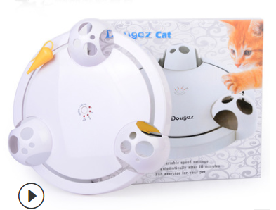 Carrusel Interactivo Eléctrico para Gatos - Juguete de Movimiento Continuo - Image 5