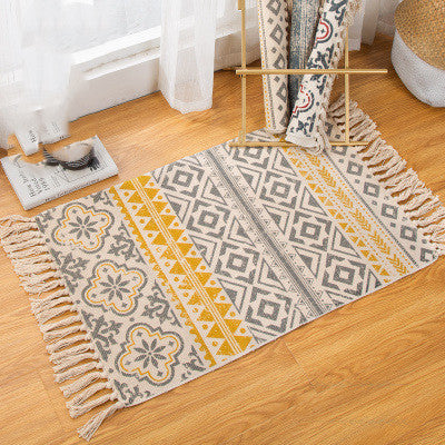 Tapete Bohemio Estilo Americano para Piso
