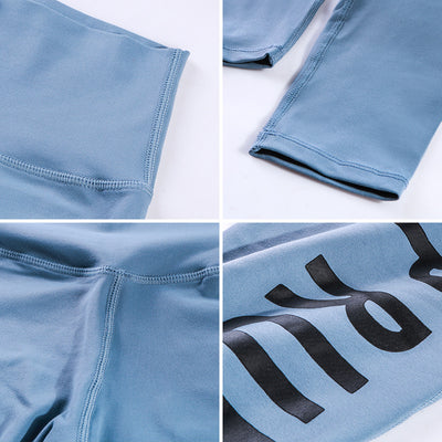 Pantalones de yoga con diseño de abecedario - Image 6