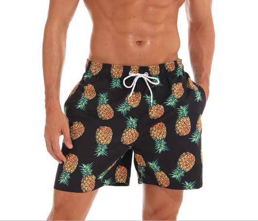 Shorts de Playa para Hombre con Estampado Quarter - Image 7