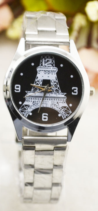 Reloj de Pulsera Diseño Torre Eiffel - Image 3