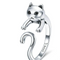Anillo de Gato Travieso - Diseño Lindo y Ajustable