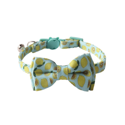 Collar Triangular para Mascota Serie Frutas Coloridas con Moño - Image 13