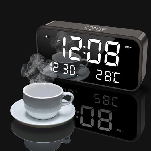 Reloj Despertador Digital con Carga USB