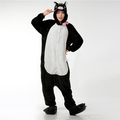 Pijama Infantil Gato Blanco Cartoon - Image 5