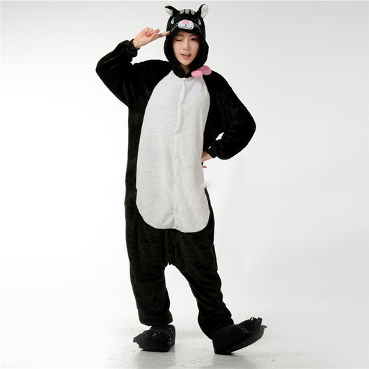 Pijama Infantil Gato Blanco Cartoon - Image 5