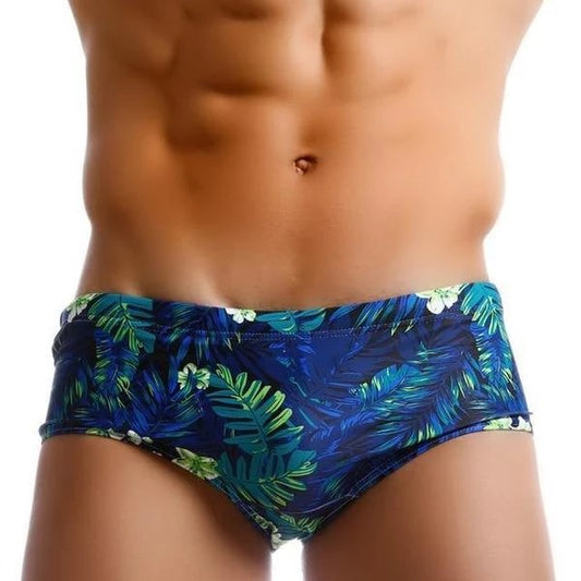 Bóxer de Baño Floral Cintura Baja