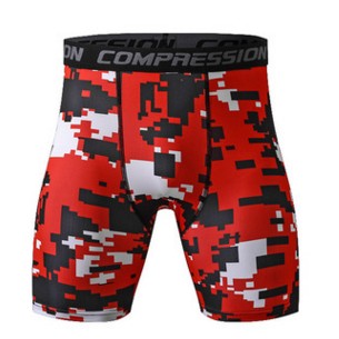 Pantalones Cortos de Compresión Camuflaje para Hombre - CrossFit y Fitness - Image 4