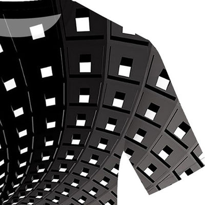 Playera con Estampado 3D Swirl - Image 3