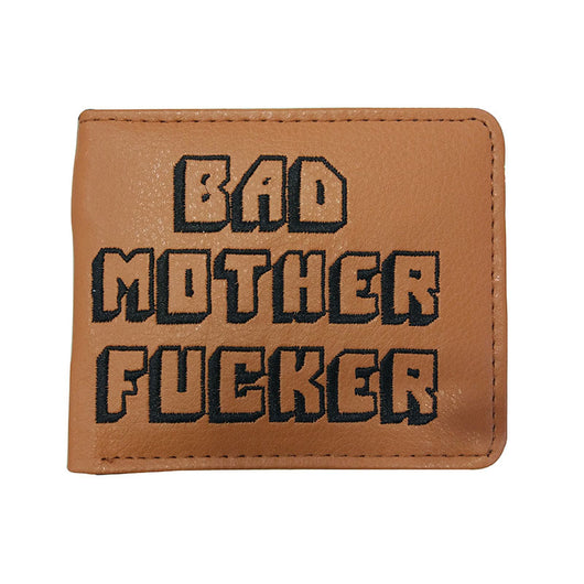 Billetera de Cuero PU Estilo Pulp Fiction - Diseño Rebelde y Audaz