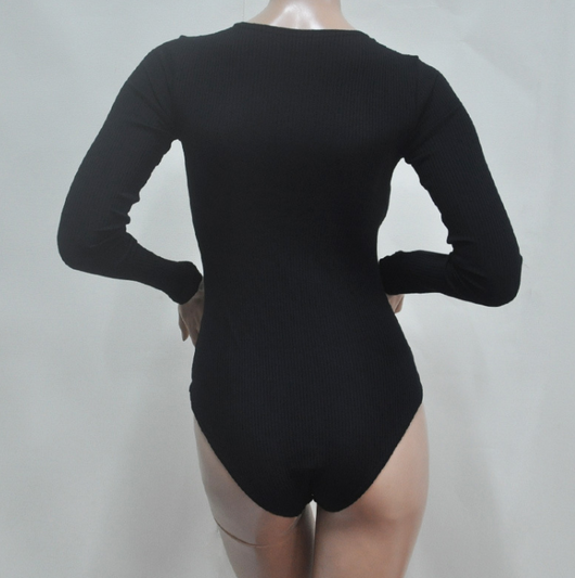 Jumpsuit Cruzado con Escote V y Detalles Explosivos - Image 4
