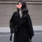 Abrigo Socialite de Moda Otoño-Invierno Largo hasta la Rodilla
