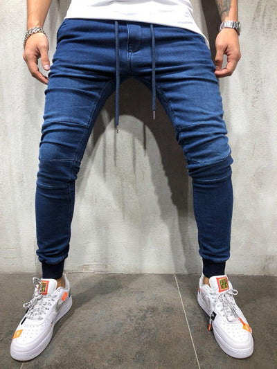 Pantalones Deportivos Casual en Denim - Image 14