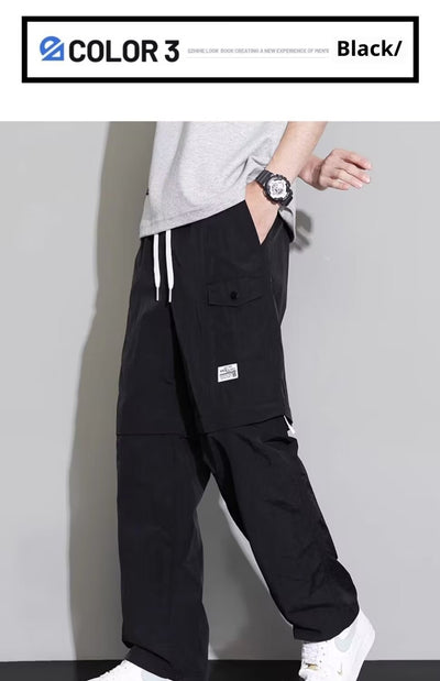 Overol Desmontable Estilo Americano para Hombre, 2 en 1 - Image 17