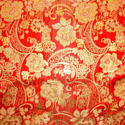 Tela Jacquard Dorada y Plateada en Poliéster - Image 10
