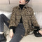 Camisa Suelta Estampado Leopardo