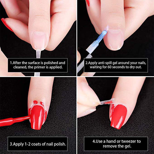 Esmalte de Uñas Antiderrame con Fórmula Adherente - Image 6