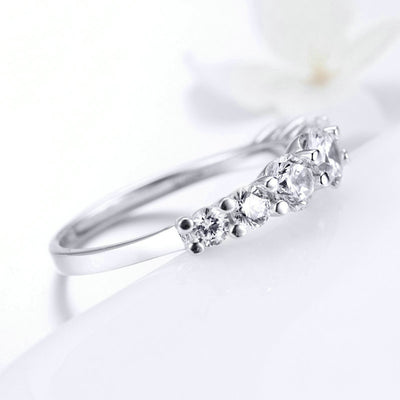 Anillo de Plata Esterlina S925 Plateado en Platino - Image 3