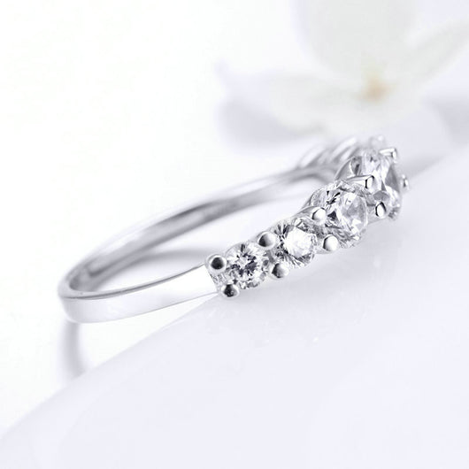 Anillo de Plata Esterlina S925 Plateado en Platino - Image 3