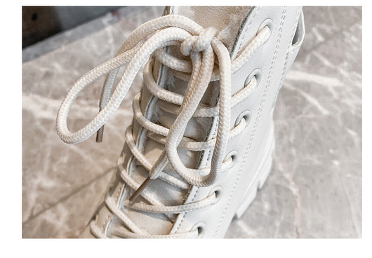 Botas Cálidas Estilo Británico con Tacón Grueso y Forro de Piel - Image 14