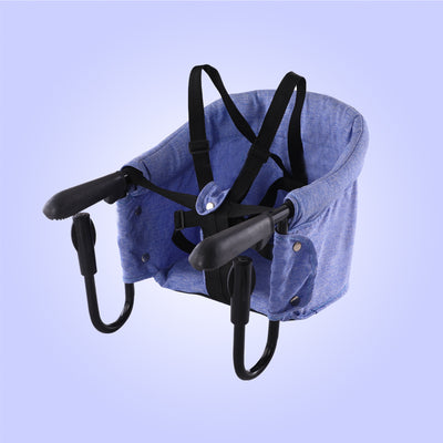 Silla Alta Portátil para Bebé con Cinturón de Seguridad y Funda Protectora - Image 5