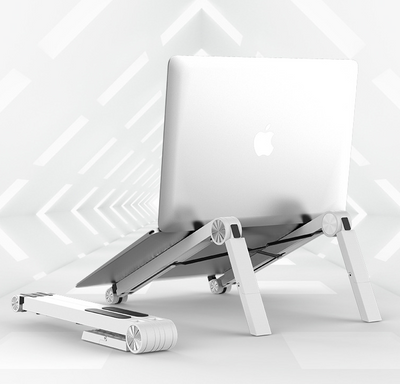Soporte Plegable para Laptop - Ergonómico y Portátil