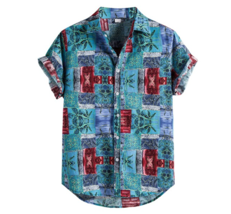 Camisa Casual de Manga Corta para Hombre - Cuello Solapa Estilo Moderno - Image 10