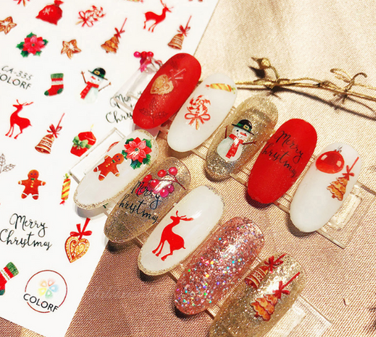 Stickers de Uñas Navideños - Image 23