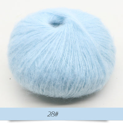 Suéter y chal de mohair para bebé con detalle de tejido - Image 83