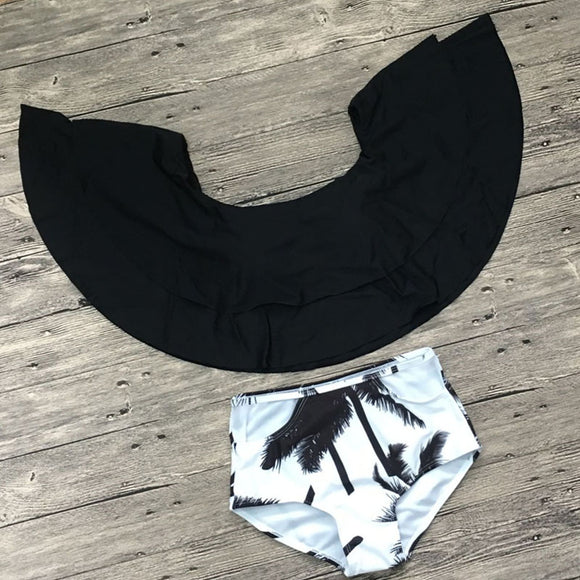 Bikini de Baño con Cobertura de Hombros para Verano