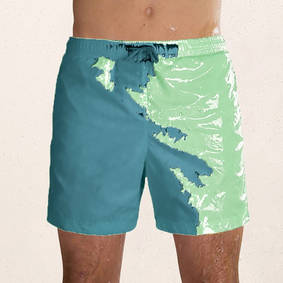 Shorts de Baño Termocromáticos para Hombre - Secado Rápido y Estilo Verano - Image 49