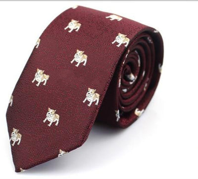 Corbata Estrecha Casual con Diseño Cartoon Versátil y Moderno - Image 17
