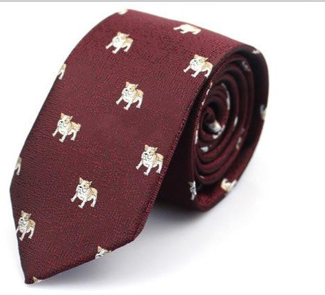 Corbata Estrecha Casual con Diseño Cartoon Versátil y Moderno - Image 17