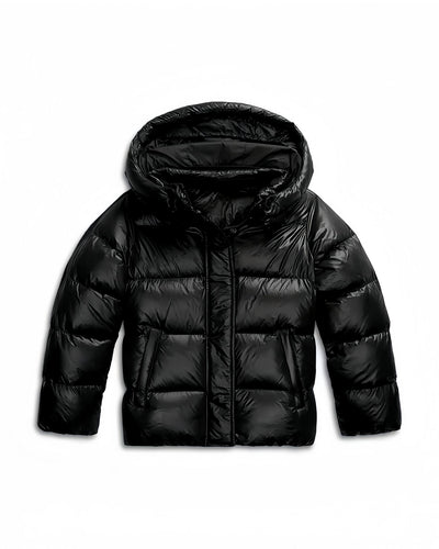 Chaqueta Puffer de Algodón con Capucha para Mujer - Image 5