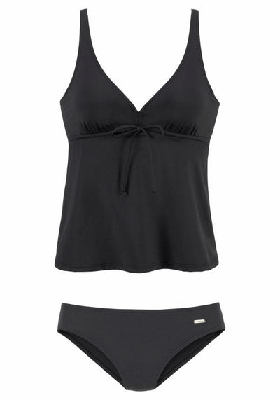 Traje de Baño Mujer con Abertura Lateral y Estampado de Lunares - Image 2
