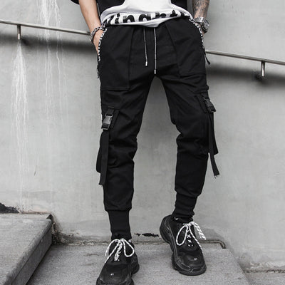 Pantalones Harem Casuales para Hombre - Estilo Urbano Trendy - Image 4
