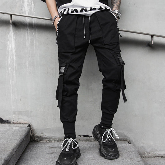 Pantalones Harem Casuales para Hombre - Estilo Urbano Trendy - Image 4