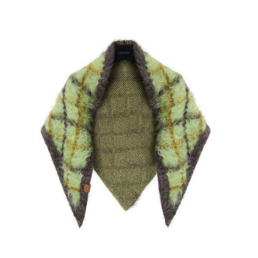 Rebozo de Algodón a Cuadros - Chal Cálido para Mujer - Image 7