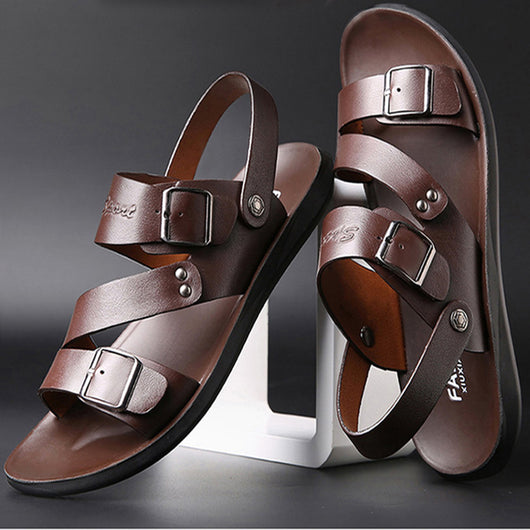 Sandalias Hombre Cómodas Barefoot con Hebilla Ajustable - Image 6