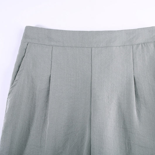Pantalones Harem Casuales de Corte 7/8 - Image 3