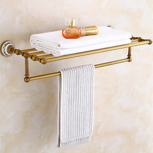 Juego de Toallero Estilo Europeo en Cobre Antiguo - Accesorios de Baño Completos - Image 28