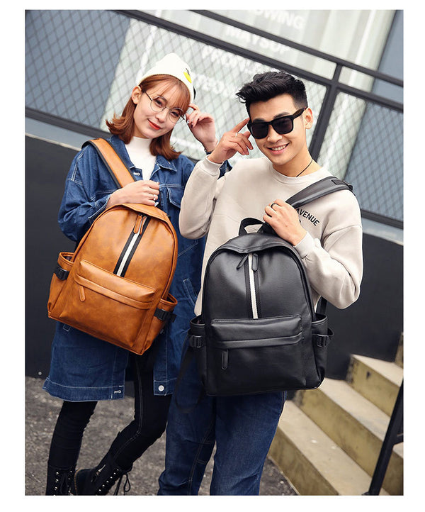 Mochila de Cuero PU Unisex - Diseño Moderno y Resistente