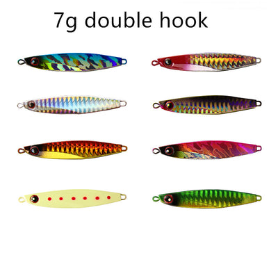 Señuelo de Pesca con Lentejuelas Colores Primarios - Placa de Hierro Pequeña - Image 27
