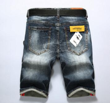 Shorts Vaquero Elástico Slim Fit Hombre - Corte Recto Cómodo